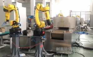 NMT-ZP-108 疫苗玻璃瓶小型預熱加固化自動裝配線(蘇州?？松?