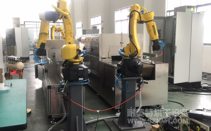 NMT-ZP-108 疫苗玻璃瓶小型預熱加固化自動裝配線(蘇州?？松?